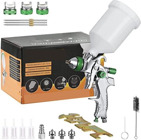 Gerko Smart Performance Spotrepair Verfspuitpistool - Non Paint Pro