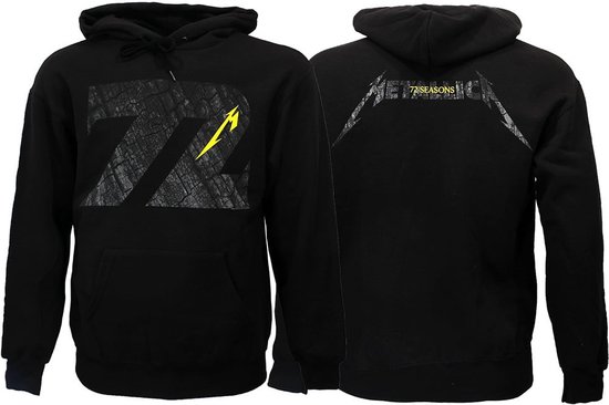Metallica 72 Seasons Charred Logo Sweat à capuche – Merchandise officiel