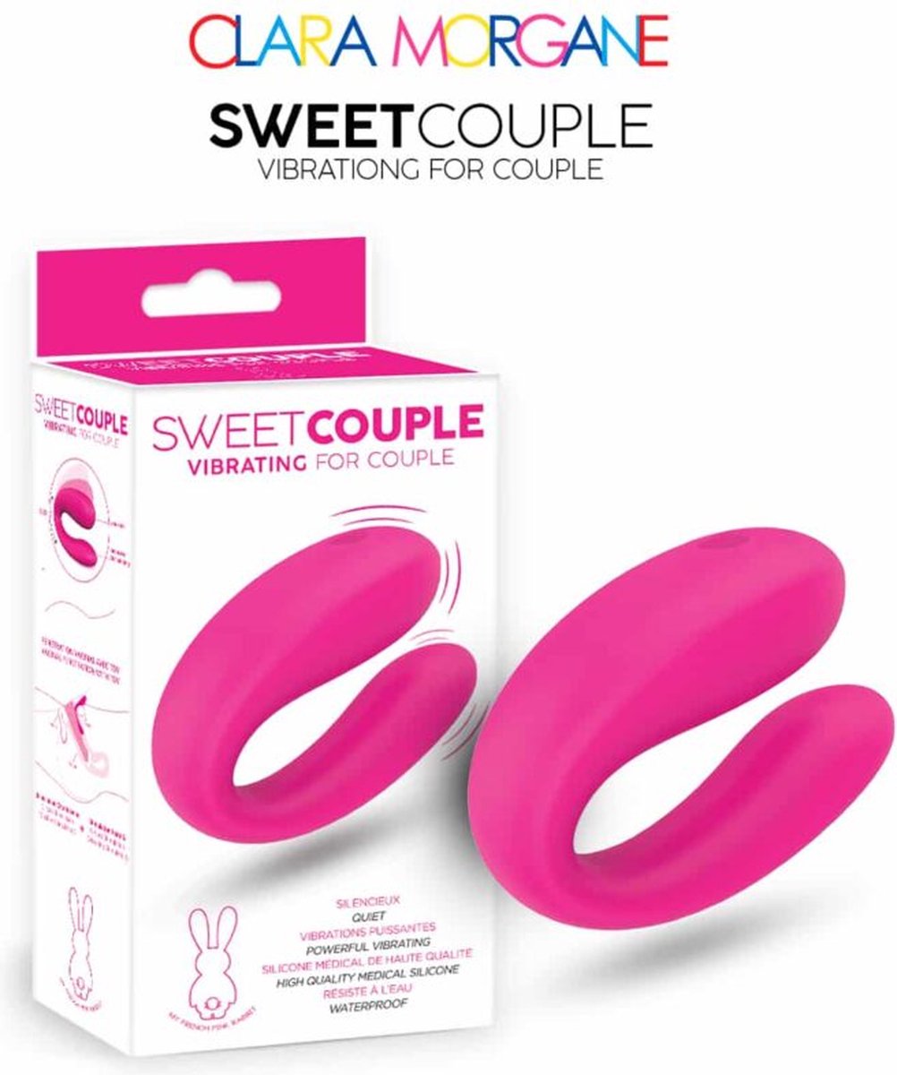 Goedkoopste Clara Morgane - SWEET COUPLE WHITE PINK