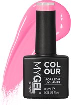 Mylee Gel Nagellak 10ml [Stand by Me] UV/LED Gellak Nail Art Manicure Pedicure, Professioneel & Thuisgebruik [Pink Range] - Langdurig en gemakkelijk aan te brengen