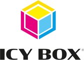 ICY BOX CY BOX IB-2242SSK Back Plane für 4x 2,5 SATA/SAS Festplatten/SSDs in 1x 5,25 S Bevestigingsframe voor 2,5 inch