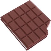 80-vellen Chocolade Notitieblok - Schattig - Dagelijks Gebruik - Kantoorbenodigdheden - Schrijfwaren - Notities maken - Notitieboekje met papier - Notitieboekje met harde kaft - Notitieblok c