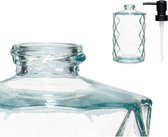 Zeepdispenser Diamant Kristal Transparant Plastic 410 ml (12 Stuks)