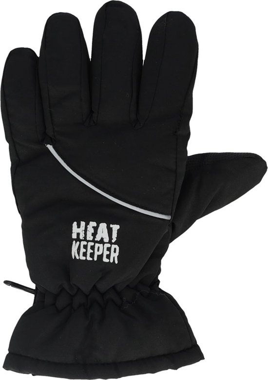 Heatkeeper - Ski handschoenen dames - Zwart - L/XL - 1-Paar - Dames handschoenen winter