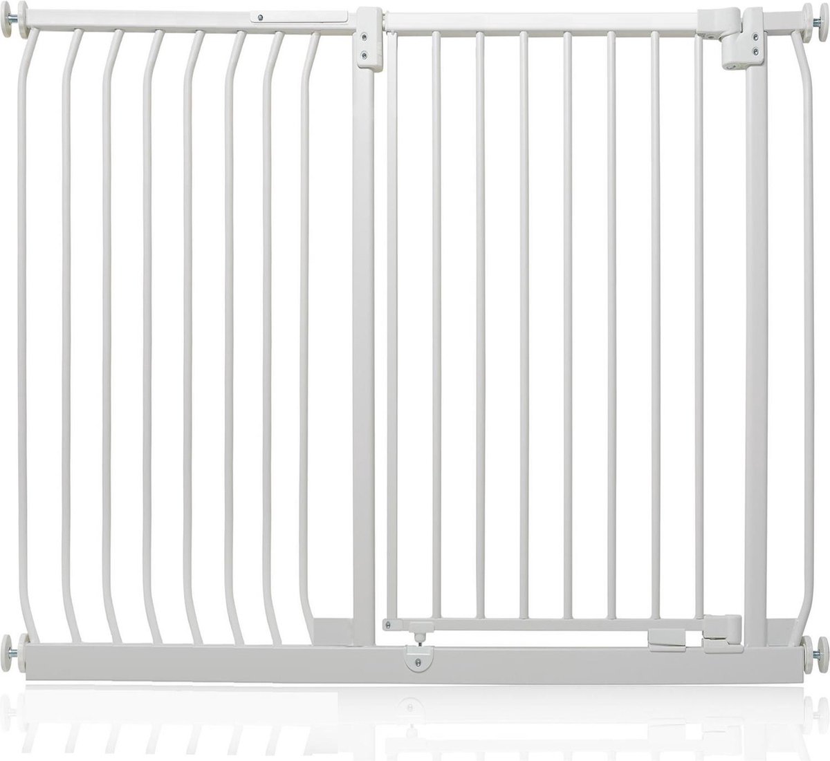 Safetots Hoog Klemhek Elite, 125cm - 134cm, Mat Wit, Hoog 96.8cm