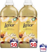 Lenor - Golden Orchid - Chic - Assouplissant - 100 lavages - 3L - Pack économique