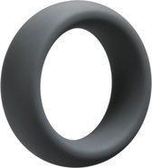 OptiMALE Cockring grijs siliconen - 40mm