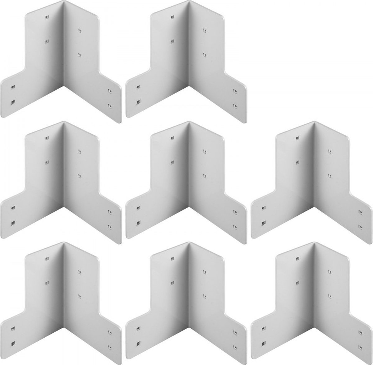 Dakta® Supports d'angle Connexion d'angle Acier galvanisé Support d ...