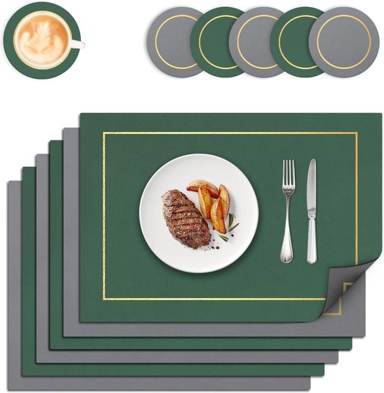 Pimpernel Lunchtime, 6 Placemats 6 Onderzetters