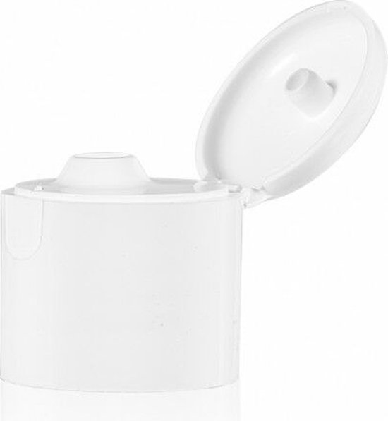 6x Bouteille Plastique 250 ml Disc Top - Basic Round - PET Plastique sans  BPA 