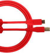 UDG USB 2.0 C-B Red Straight 1,5 m (U96001RD) - Kabel voor DJs