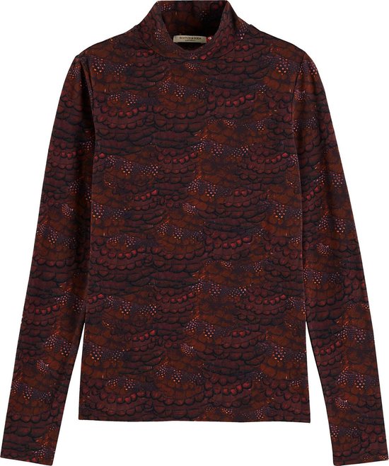 Tip Top Rood Scotch & Soda - Top Rood - Vrouwen - Maat L | bol