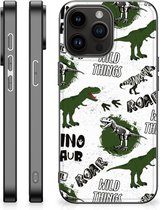 Dierenprint Telefoonhoesje Geschikt voor iPhone 15 Pro Max Dinosaurus