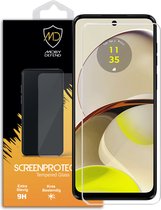 Motorola Moto G14 Screenprotector - MobyDefend Case-Friendly Screensaver - Gehard Glas - Glasplaatje Geschikt Voor Motorola Moto G14