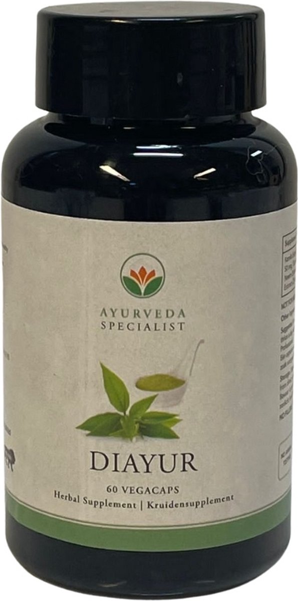 Goedkoopste Ayurveda Specialist - Diayur – 500 mg - Supplement