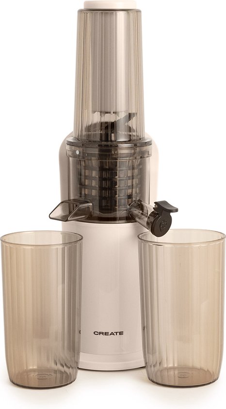 CREATE-JUICER SLOW MINI-Extracteur de Jus Lent Vert Pastel-Moteur DC de