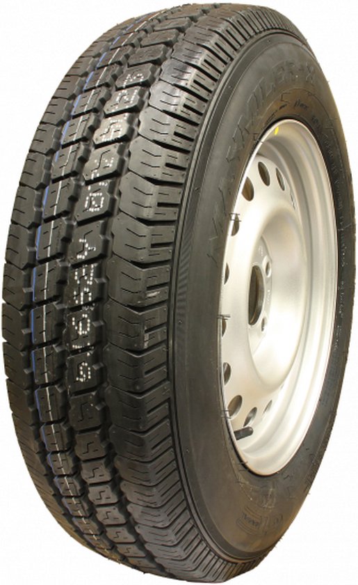 Roue complète, jante avec pneu 175 R14C Maxmiler