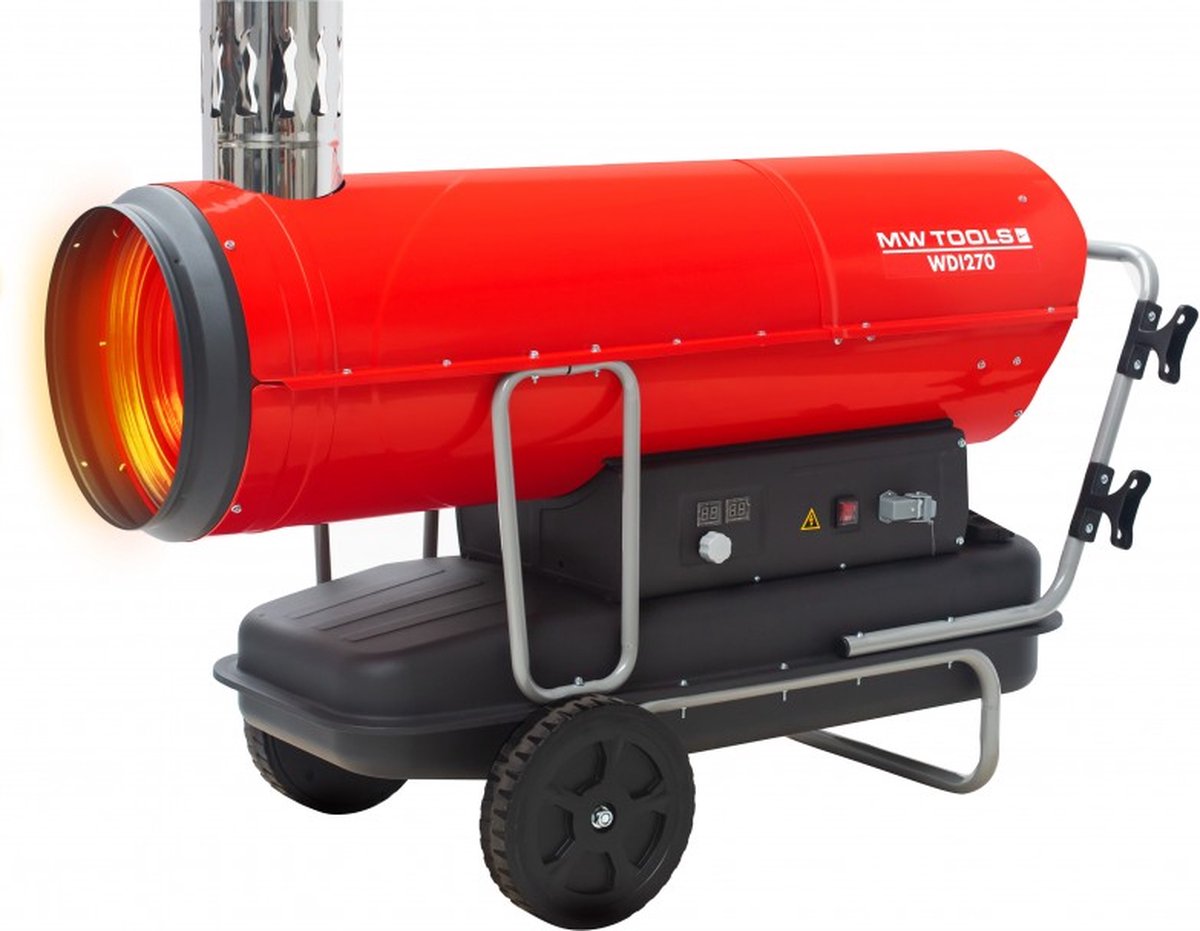 Indirecte warmeluchtblazer diesel 80kW MW Tools WDI270