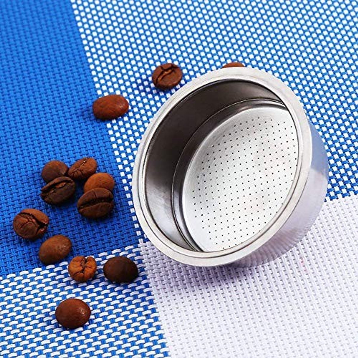 Herbruikbare koffiefilters voor koffiezetapparaten, drukfilter voor 2 kopjes