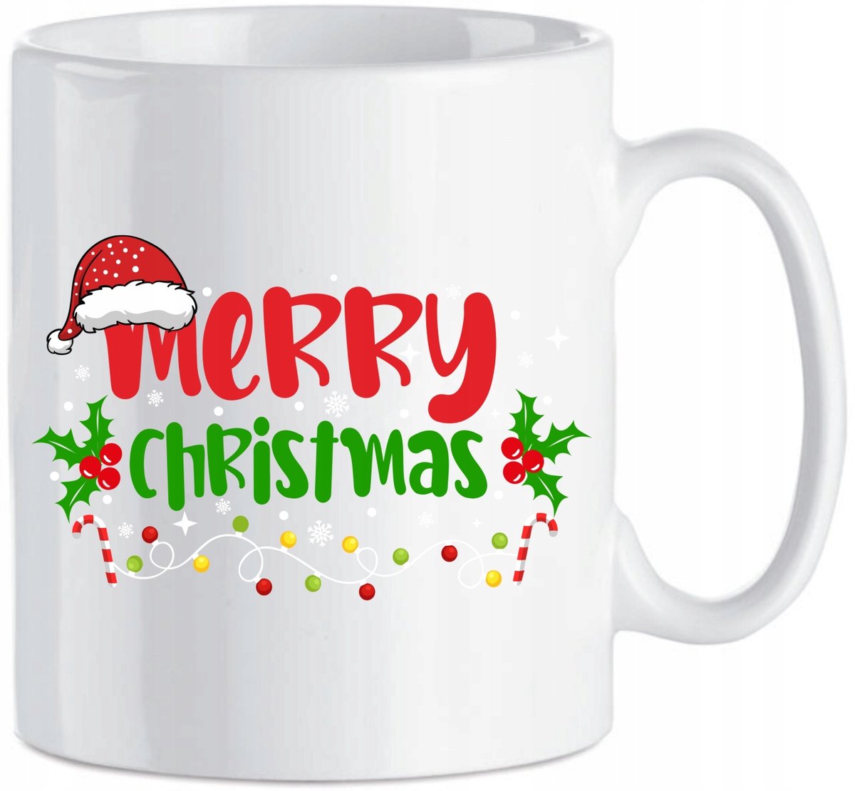 Keramische Mok 330ml - Feestelijk Cadeau voor Sinterklaas & Kerst