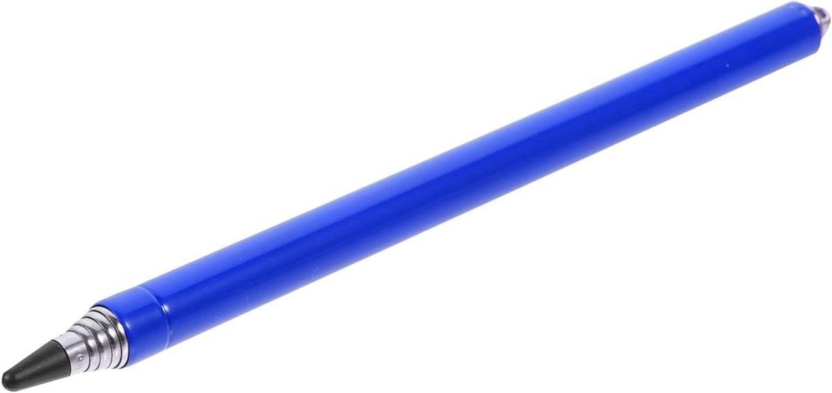 Uitschuifbare Aanwijzer - Telescopische Pen - Presentaties Geven - Roestvrij Staal - 88 cm - Blauw