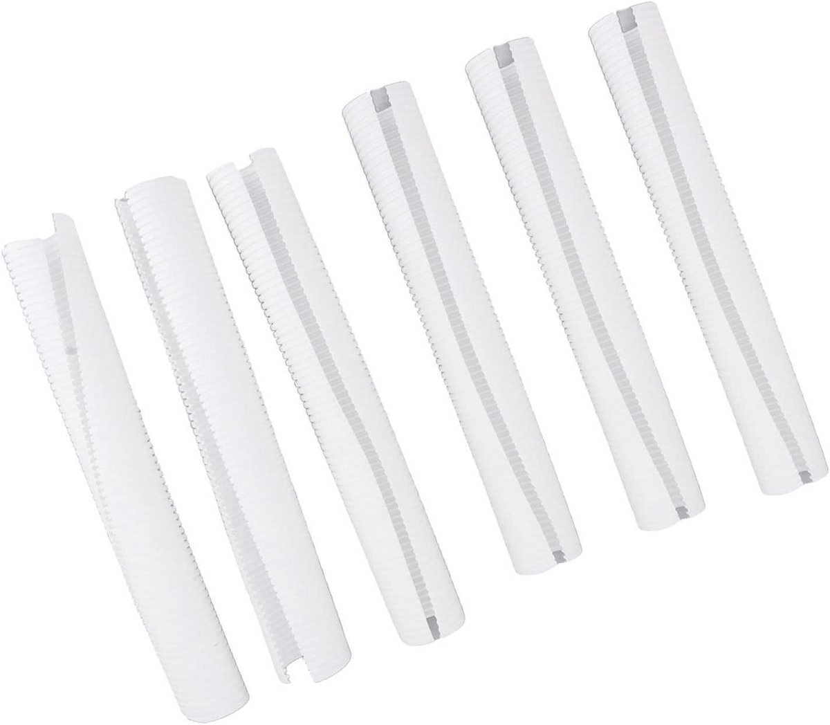 Boomstam Beschermers - Stambescherming Planten - Bescherming Jonge Bomen - Herbruikbaar Plastic Materiaal - 6 Stuks 40cm - Zwart