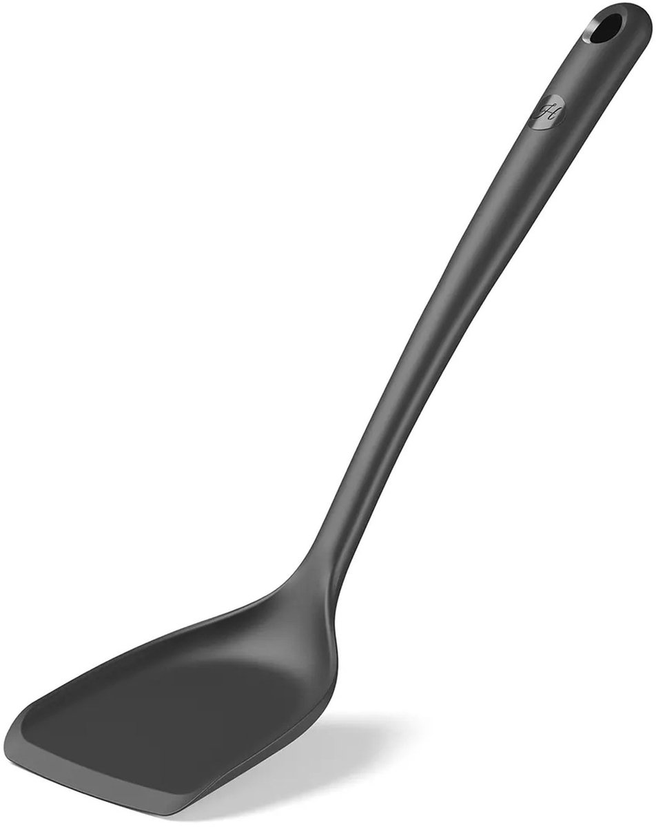 Hoffmann pannenschep - 35 cm - siliconen met roestvrijstalen kern - vaatwasserbestendig