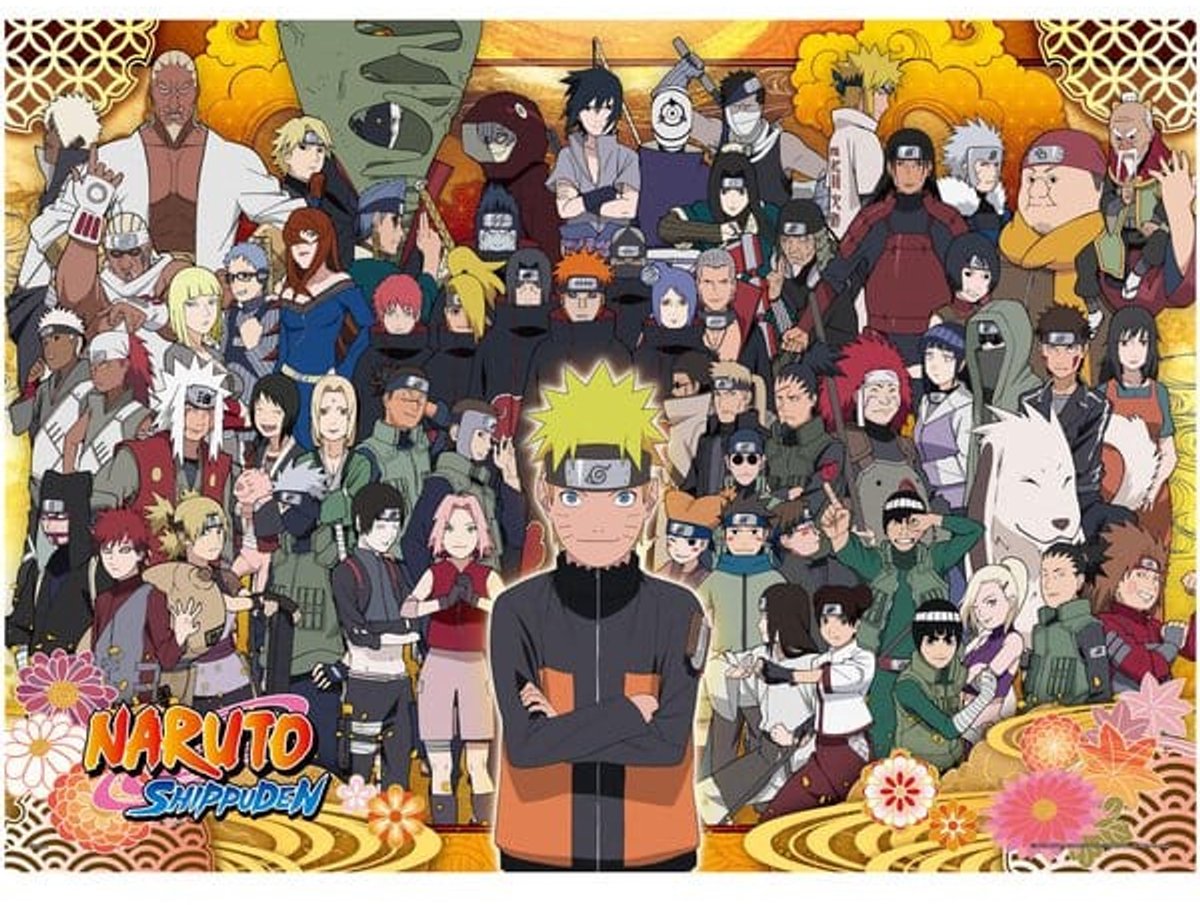 Epoch Toys Naruto Shippuden 2000-piece puzzle Ver. C Puzzles