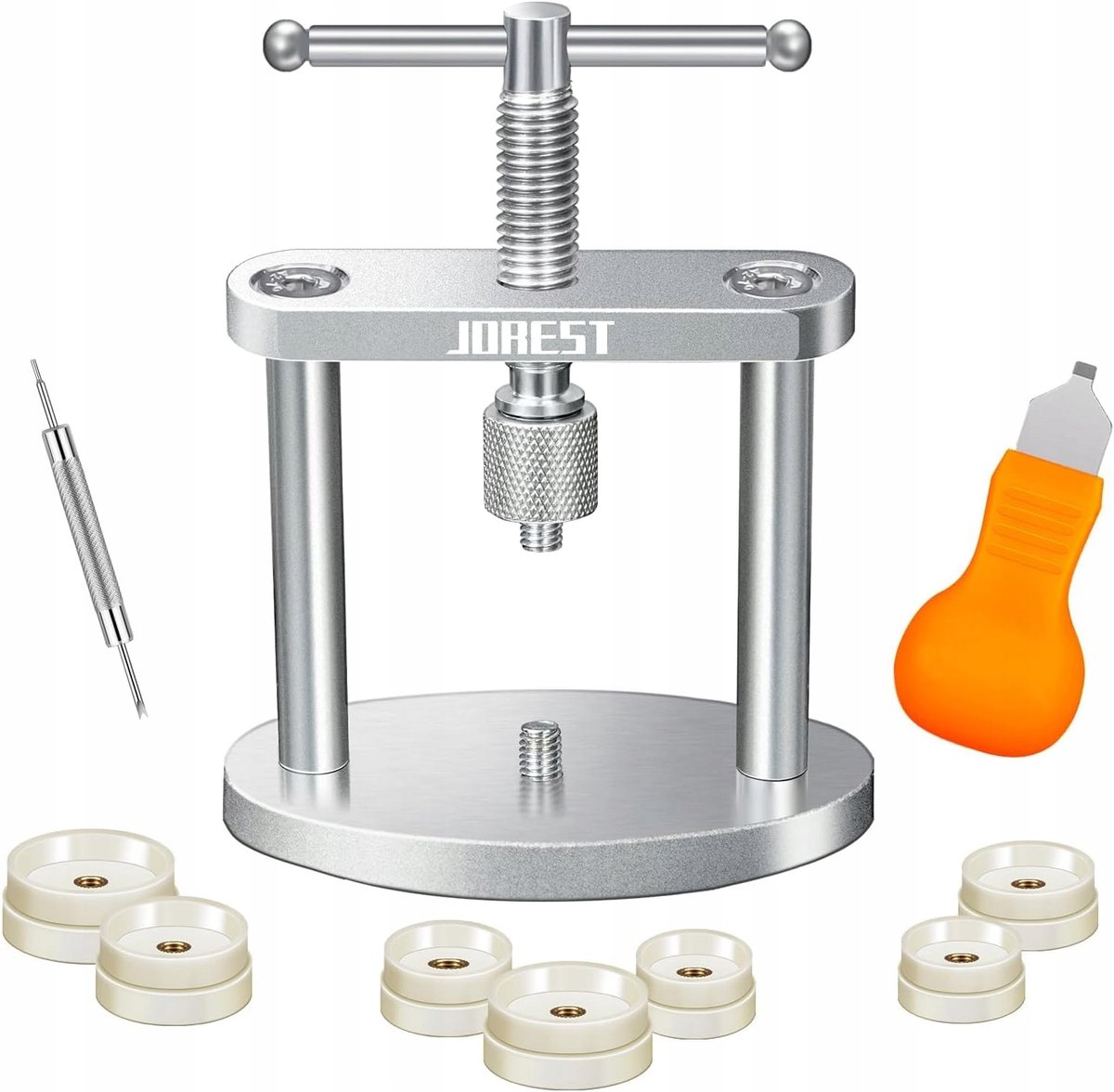 Horlogemaker Gereedschap: Pers voor Horlogekasten (22-42mm)