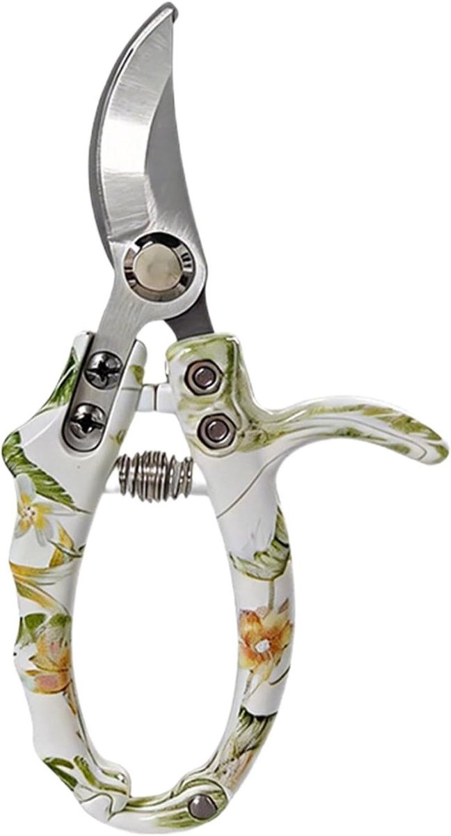 Tuinschaar Snoeischaar - Plantenknipper Takkenknipper - Tuinonderhoud Bloemschikken - Antislip Handgreep - 18 3 cm - Zwart