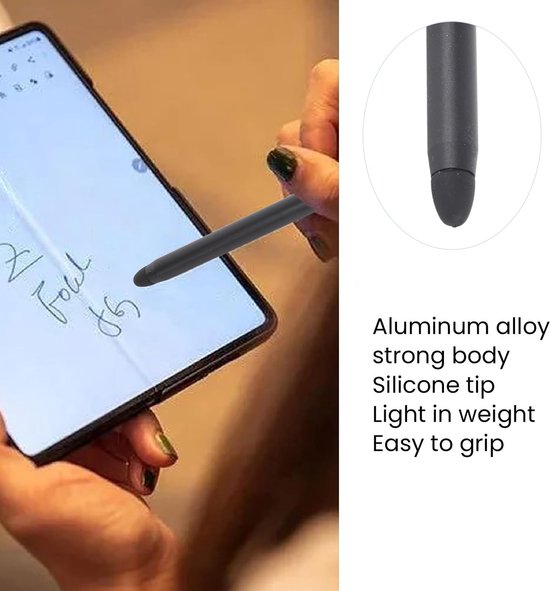 Dailygoods- Stylus Pen Aluminiumlegering - Tablet Pen - Compatibel met Maximum 11 - HD 10/10 Plus/10 Kids Pro - HD 8/8 Plus/8 Kids Pro - Direct Gebruik - Tabletpen — afbeelding 4