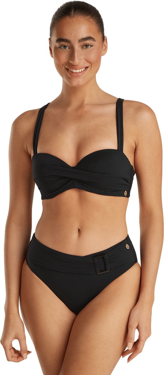 Ten Cate twisted bikini top zwart voor Dames black