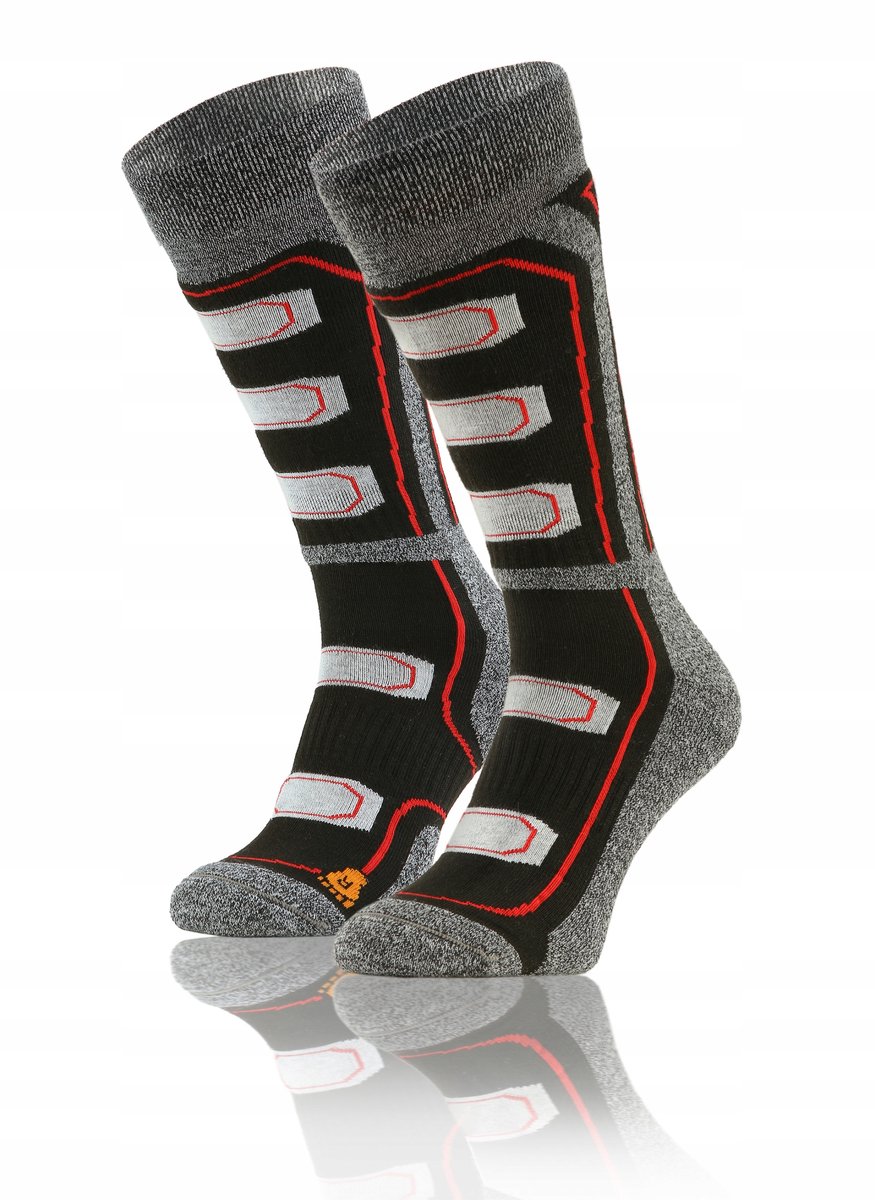 Sesto Senso EXTREME Snowboardsokken Warm en comfortabel Zwart