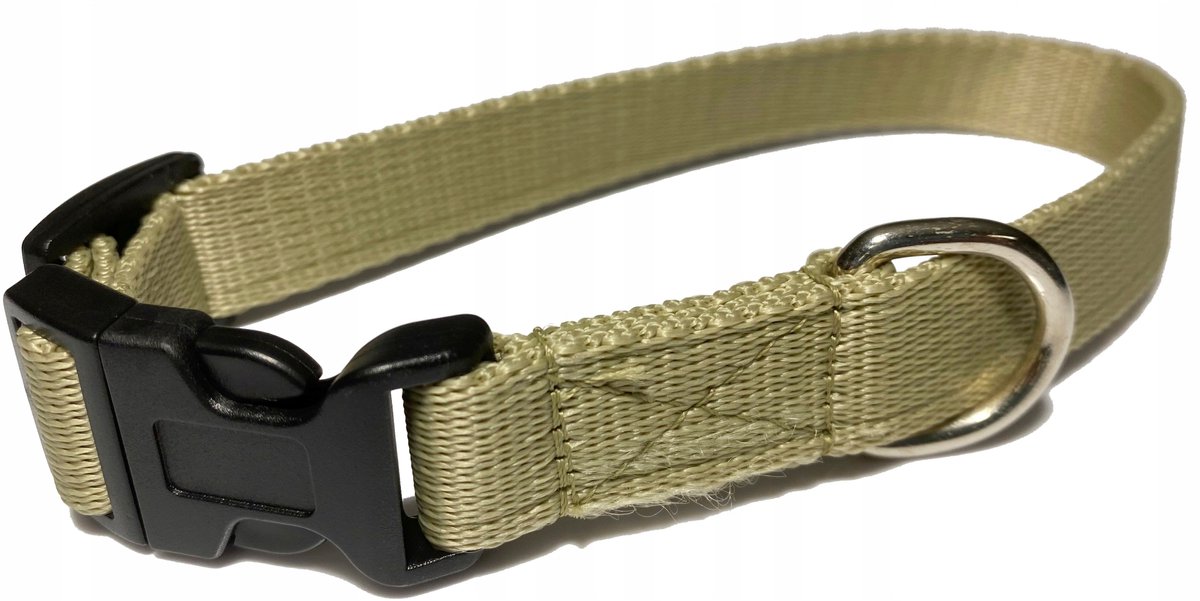 Hondenlijn 140 cm / 20 mm - Stevig Polypropyleen - Khaki