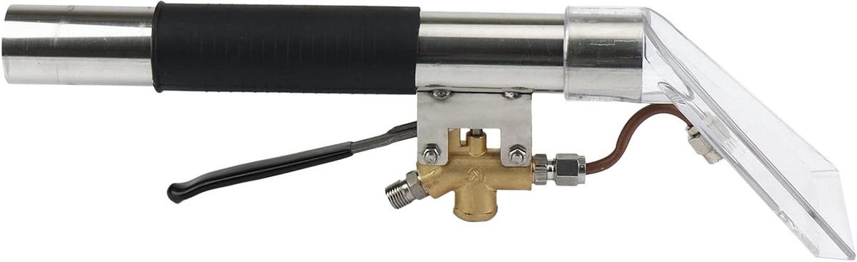Bekleding Reiniger - Meubelreiniger Handgereedschap - Vlekken Verwijderen - Druppelvrij Werken - 40 cm - Zilver Zwart