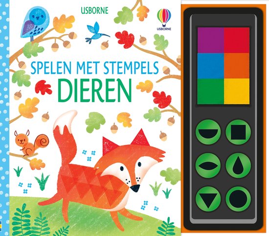 Spelen met stempels- Dieren - cover