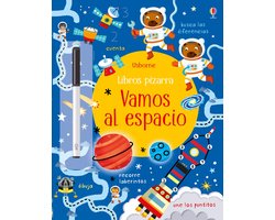 Libros pizarra con actividades- Vamos al espacio