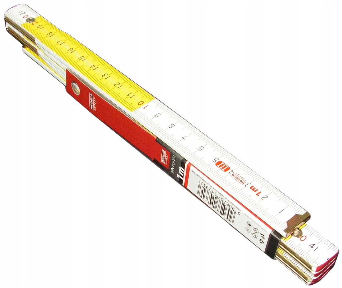 Modeco Rolmeter 1m - Houten Vouwmeter