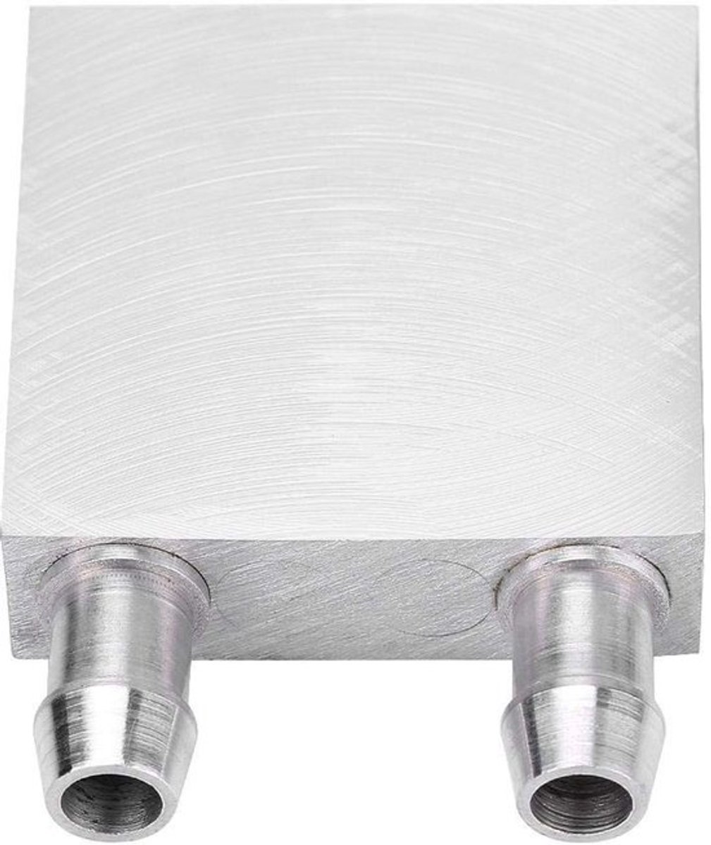 - CPU-waterkoelblok - Vloeibare koeling - Hoogwaardige aluminium constructie - Geschikt voor laptop en PC - Voor optimale koeling van CPU