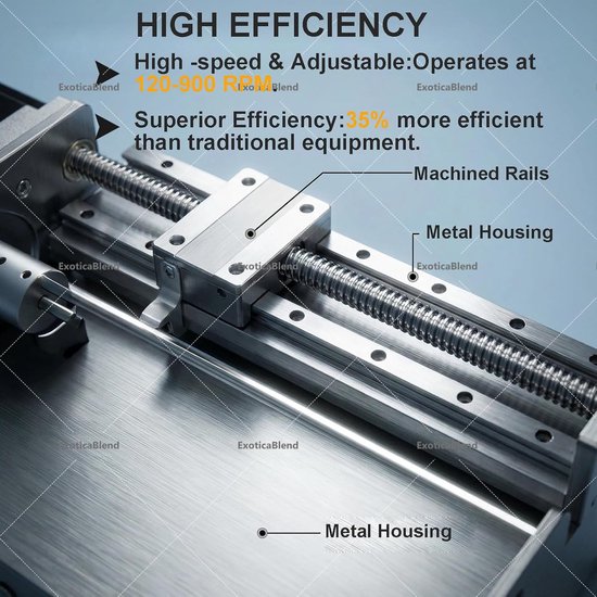 Automatische Wikkelmachine - Spoel Machine - Draad Precisie Wikkelen - Intelligent Programma - 30x25x25cm - Grijs — afbeelding 2