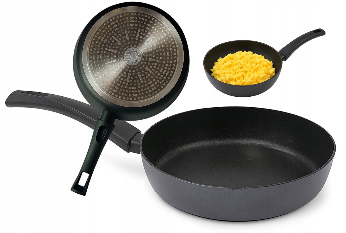 Zilner Koekenpan 22 cm Aluminium – Duurzaam & Antiaanbaklaag