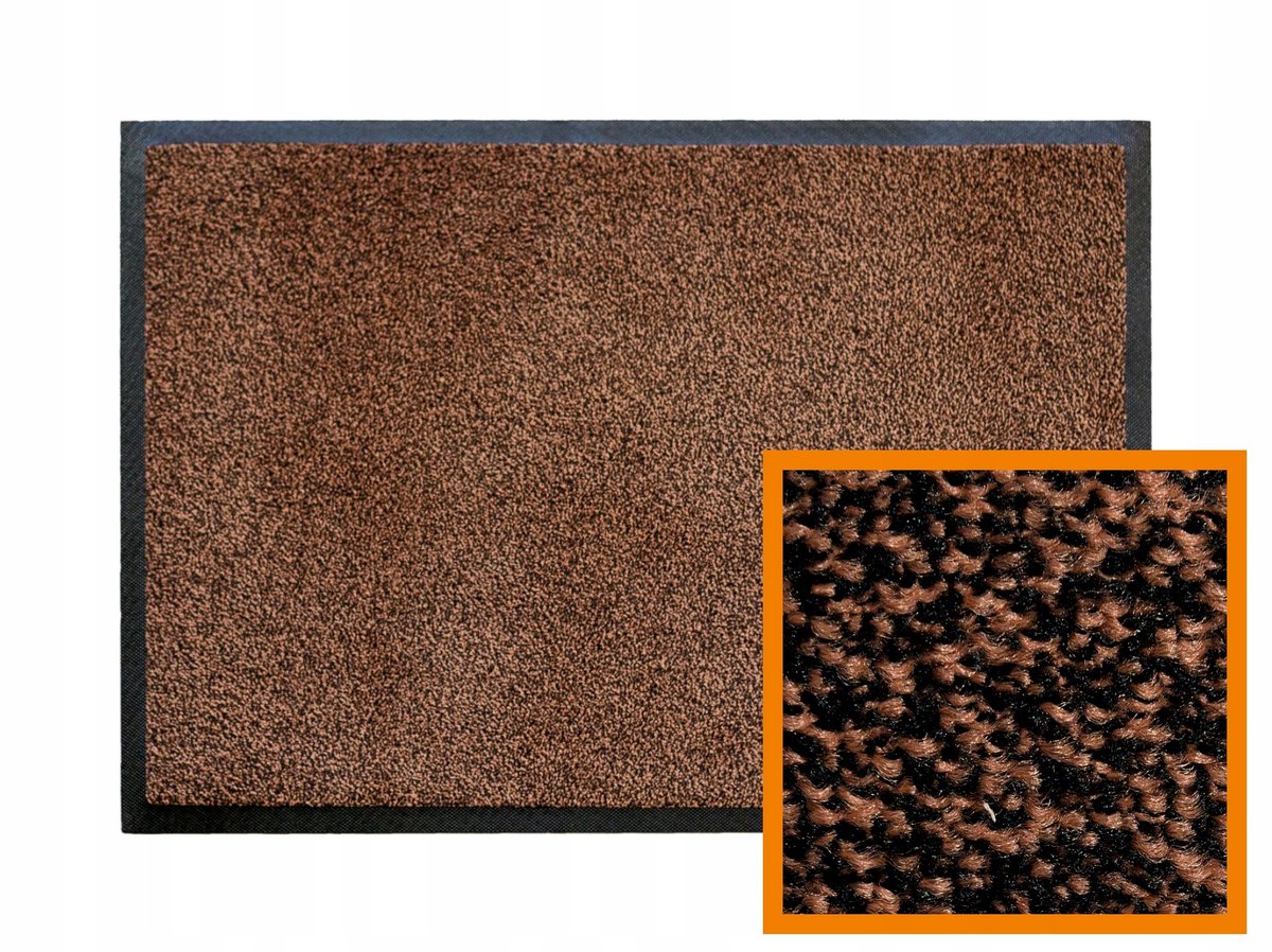 Iron Horse Deurmat Zwart Ceder 60x40 cm - Professionele Entreemat