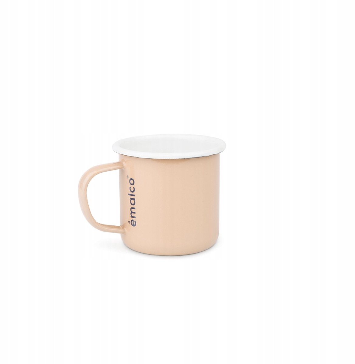 Emalieren Mok 400ml Beige - Camping & Outdoor