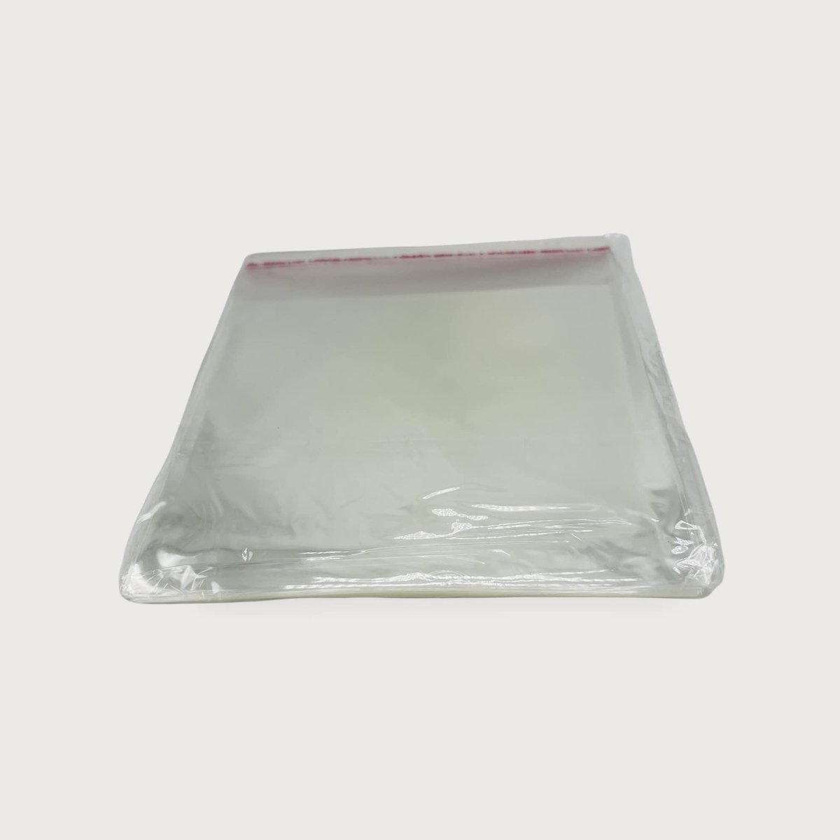 Dailygoods- CD Hoesjes 200 Stuks - CD Opbergmap - Doorzichtige Hoesjes - Professionele Afwerking - Bescherming Tegen Krassen - Peel Off Adhesive Strip - Inpakhoezen