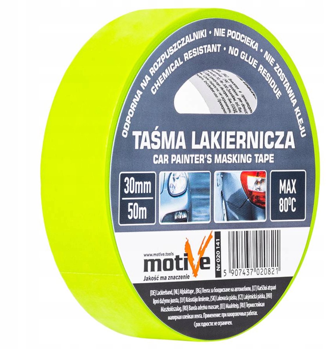 Motieven Lakplakband 30 mm x 50 m - Nauwkeurige en mooie randen