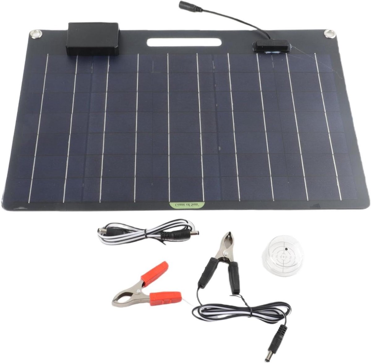 Draagbaar Zonnepaneel - Zonne Charger - Apparaten Opladen - Hoog Rendement Monokristallijn - 100W - Zwart