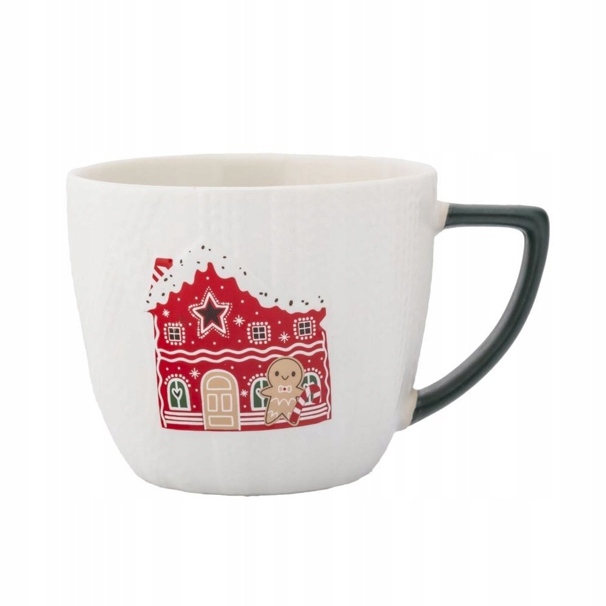 Altom Design Porseleinen Mok Winterwol Kersthuisje 540 ml