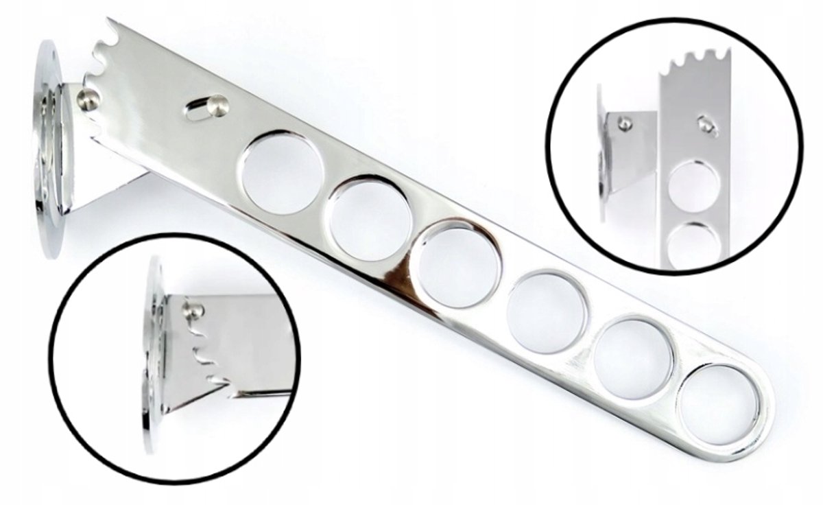 Uitschuifbare Kledinghanger voor Kast - 326mm - Chroom