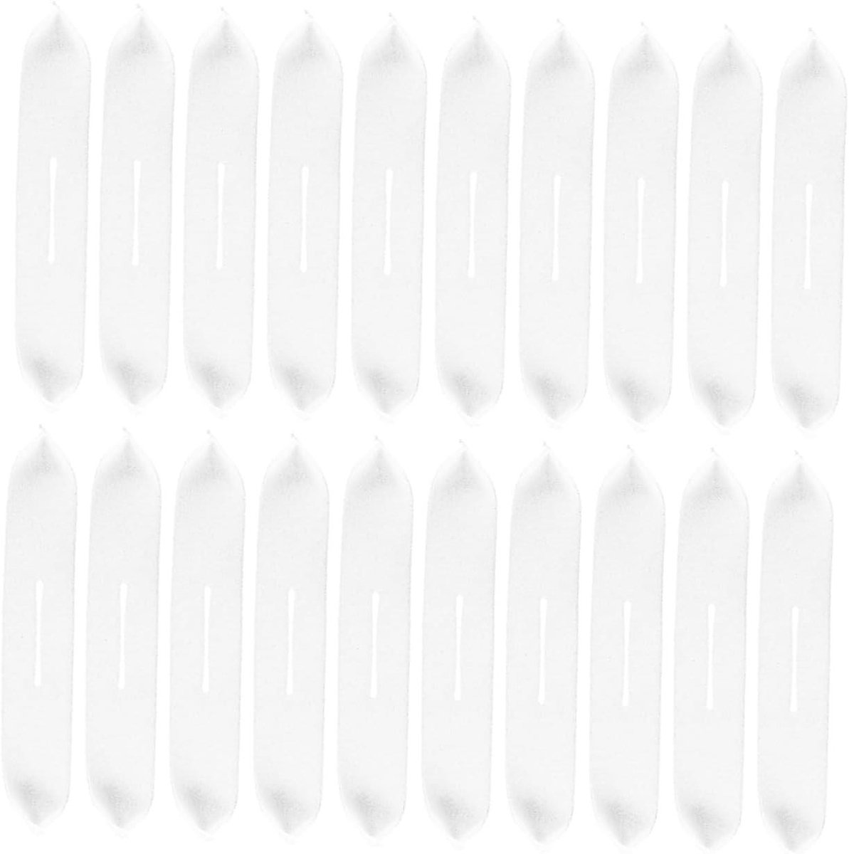 Hanger Beschermhoezen - Kledinghangers Spons - Kleding Beschermen - Zacht Antislip Materiaal - 50 Stuks - Wit