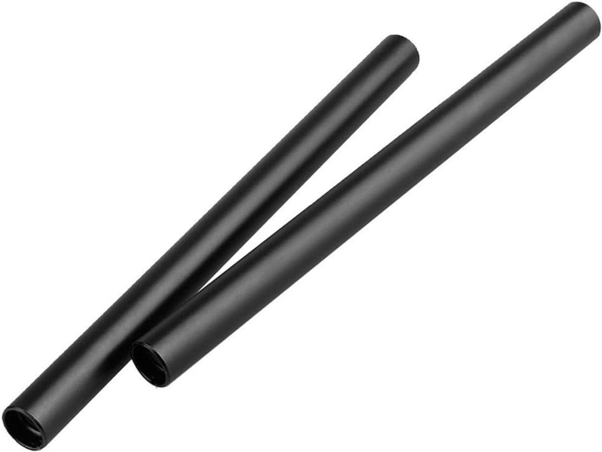 Camera Gids Staven - Buis Staven - Stabiele Opnames Maken - Hoge Sterkte Aluminium - 30cm Lengte 15mm - Zilver